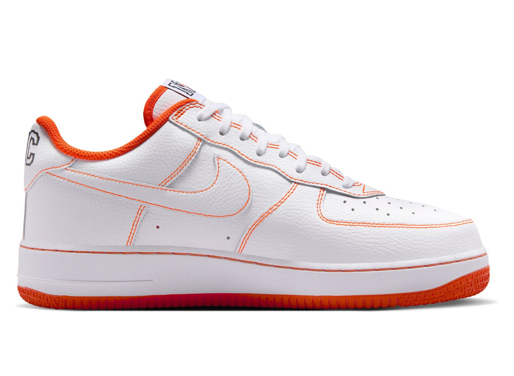 Kobe x Nike Air Force 1 Low Protro in White / Safety Orange