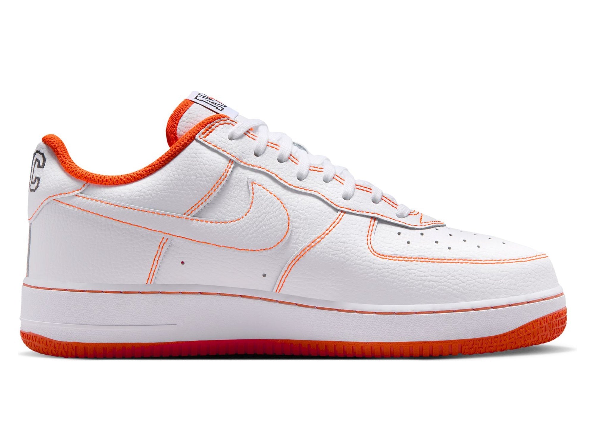 Kobe x Nike Air Force 1 Low Protro in White / Safety Orange