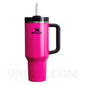 Stanley 40 OZ Tumbler with Handle and Straw Lid - Stainless Steel