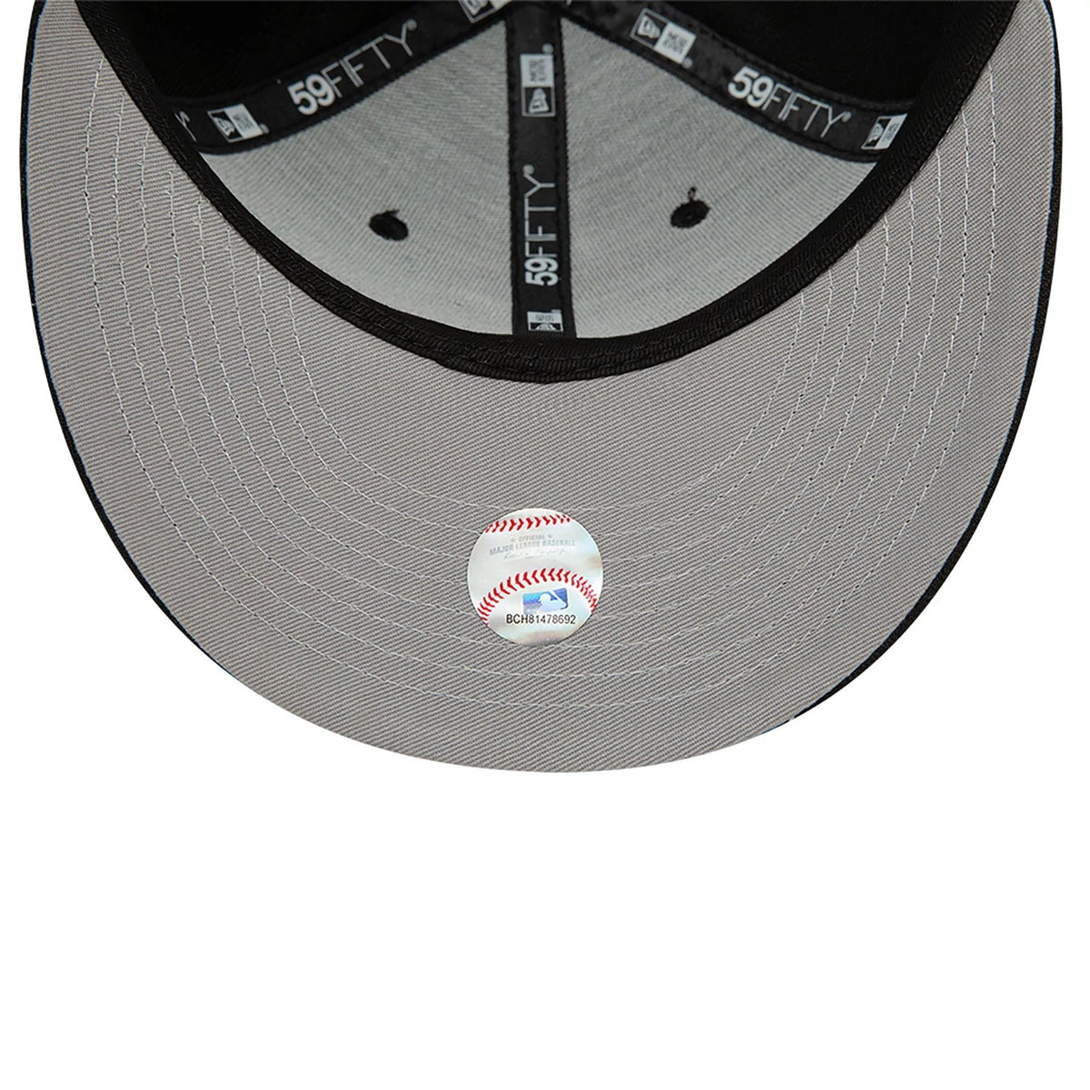 Atlanta Braves MLB Black Low Profile 59FIFTY Fitted Cap