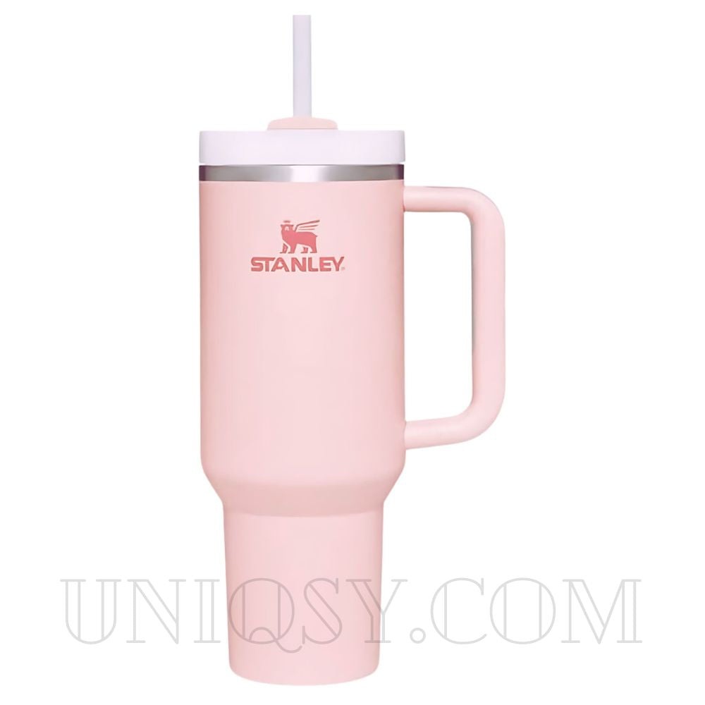 Stanley 40 OZ Tumbler with Handle and Straw Lid - Stainless Steel