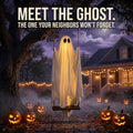 Halloween Hanging Swing Ghost