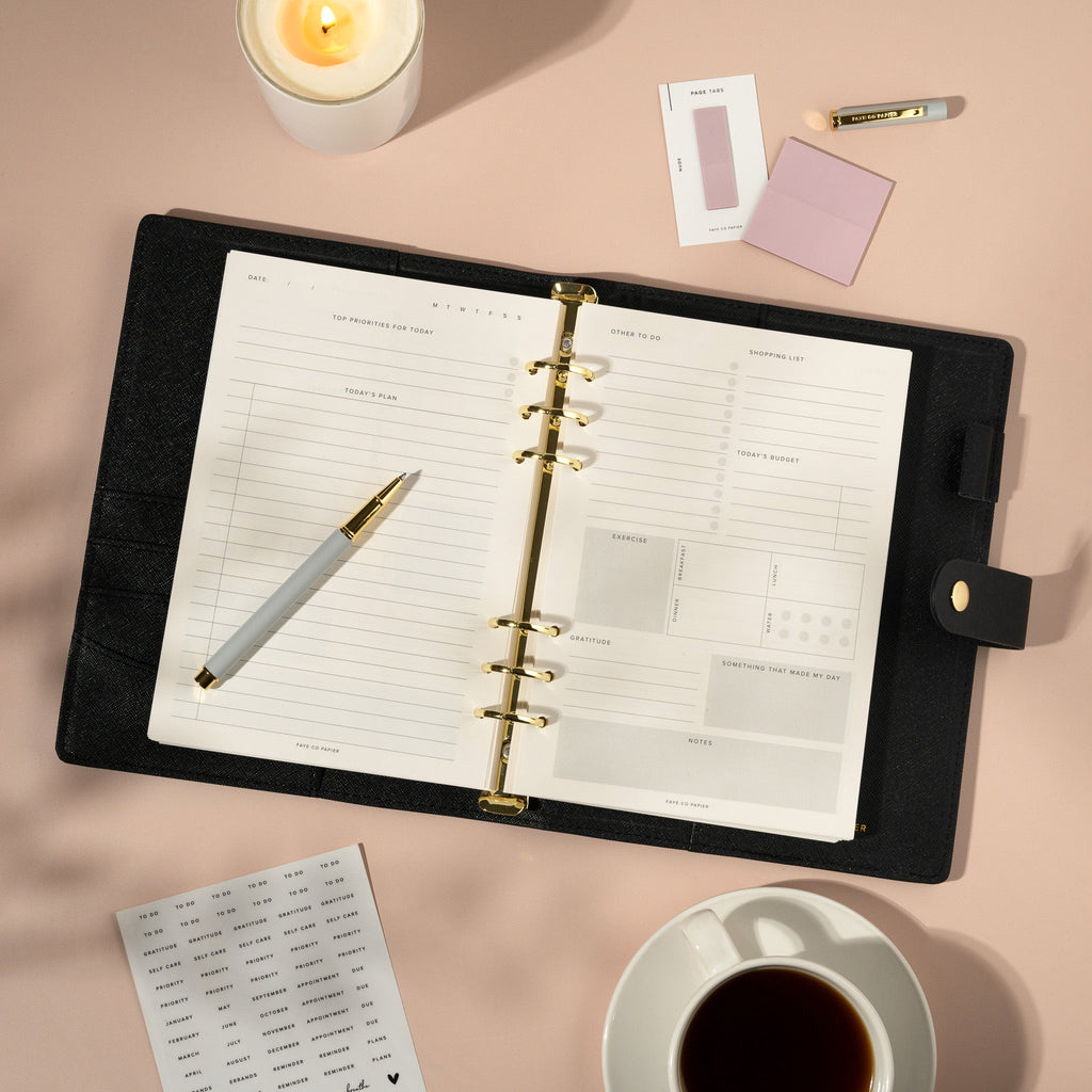 A5 Agenda Ring Binder Organiser