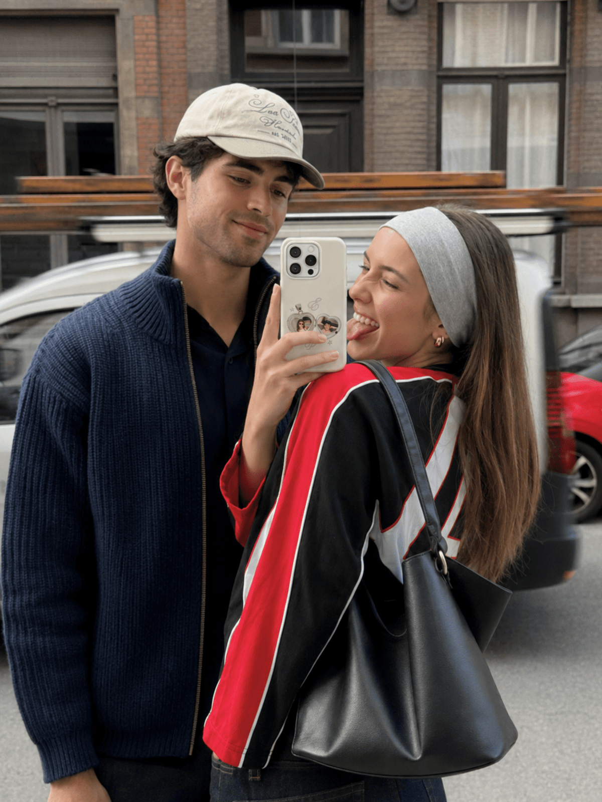 Personalized Couple Photo Heart Locket Phone Case