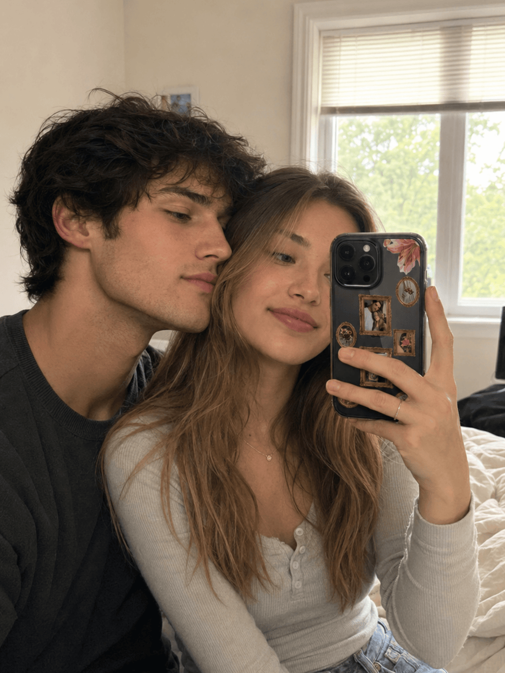 Personalized Couple Museum Phone Case