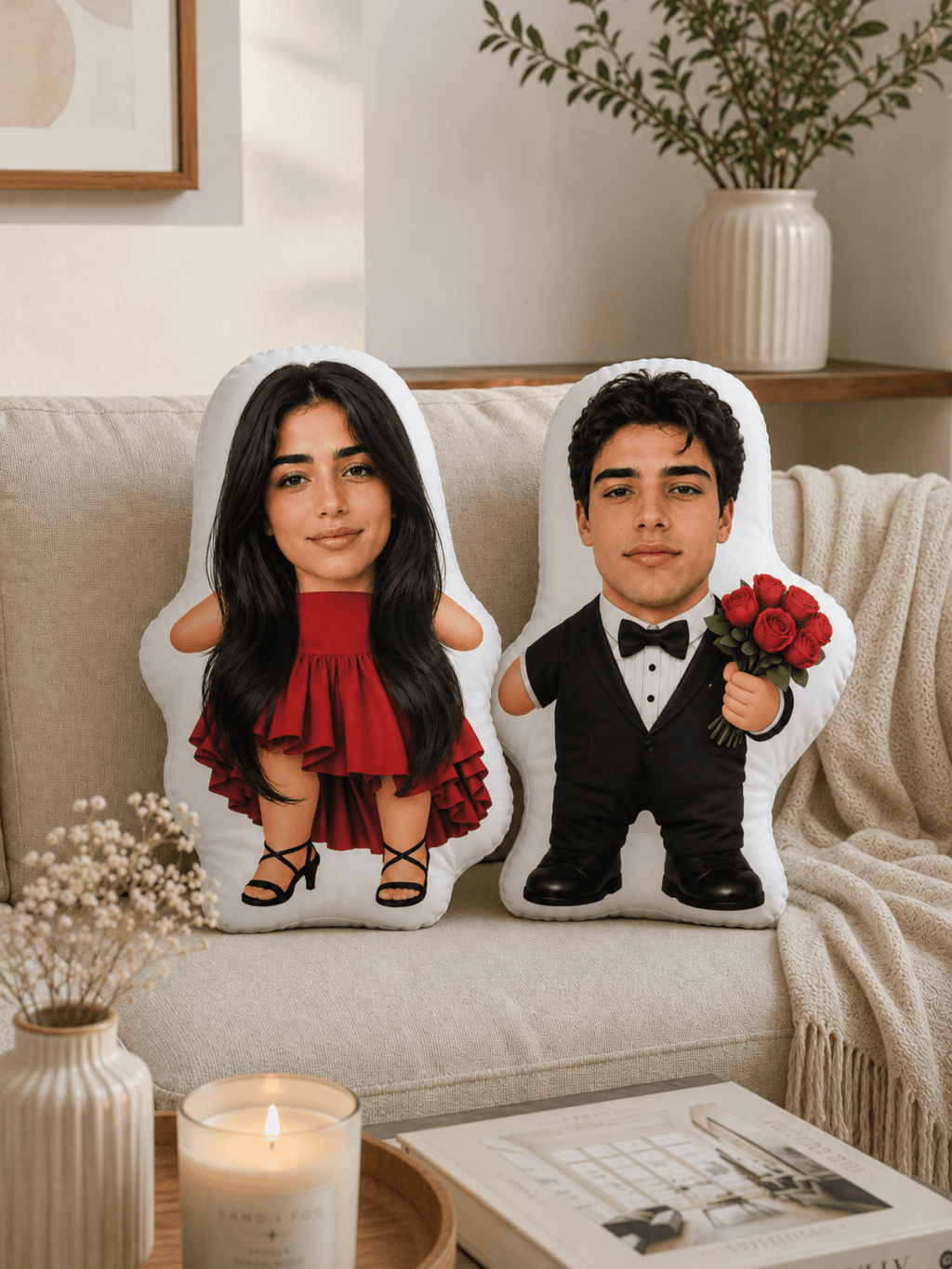 Boyfriend & Girlfriend Pillow