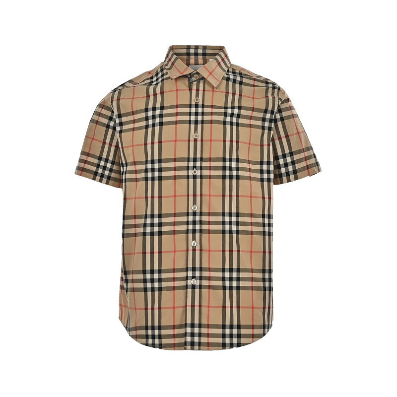 Burberry Classic Plaid Short-Sleeve Shirt