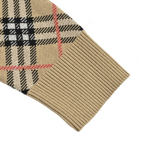 Burberry Argyle Knit Sweater