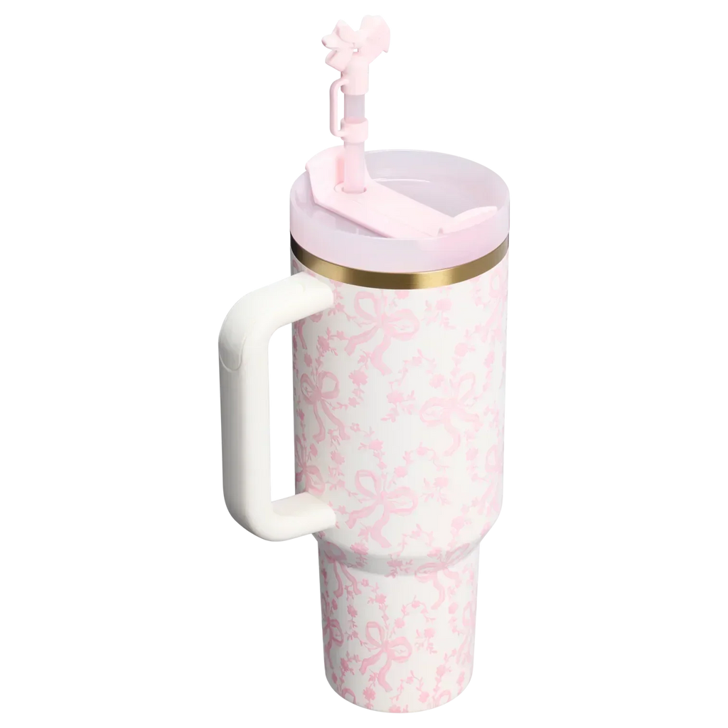 Stanley 1913 x LoveShackFancy Holiday Quencher® H2.0 FlowState™ Tumbler | 40 OZ