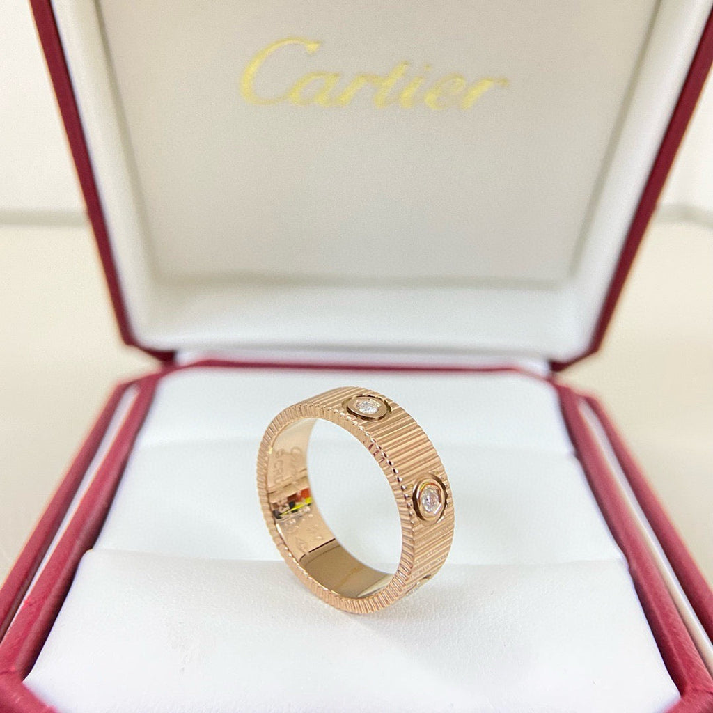 14K Gold-Plated Cartier Unisex Ring