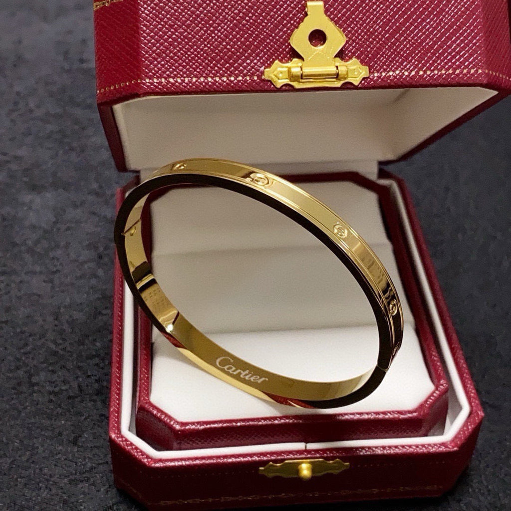 18K Gold-Plated Cartier Bracelet