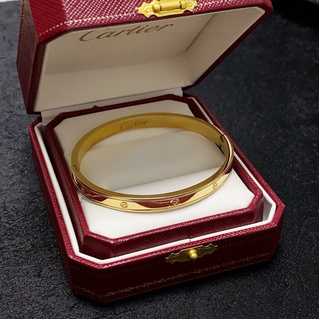 18K Gold-Plated Cartier Bracelet